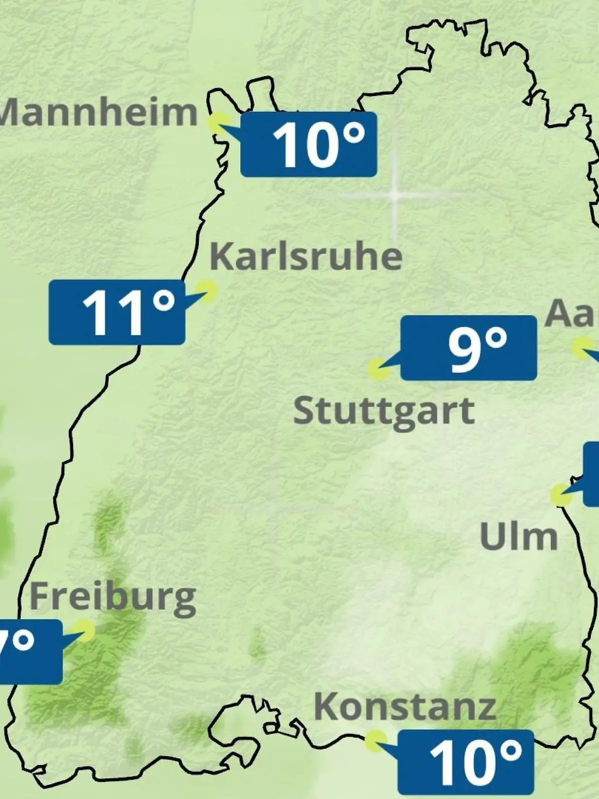 Bild zu: "Baden-Württemberg: Wie wird das Wetter?"
