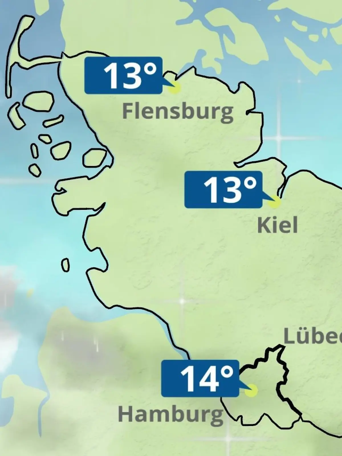 Bild zu: "Hamburg, Schleswig-Holstein: Wie wird das Wetter?"