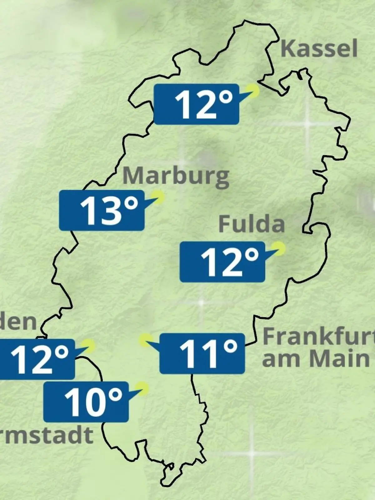 Bild zu: "Hessen: Wie wird das Wetter?"