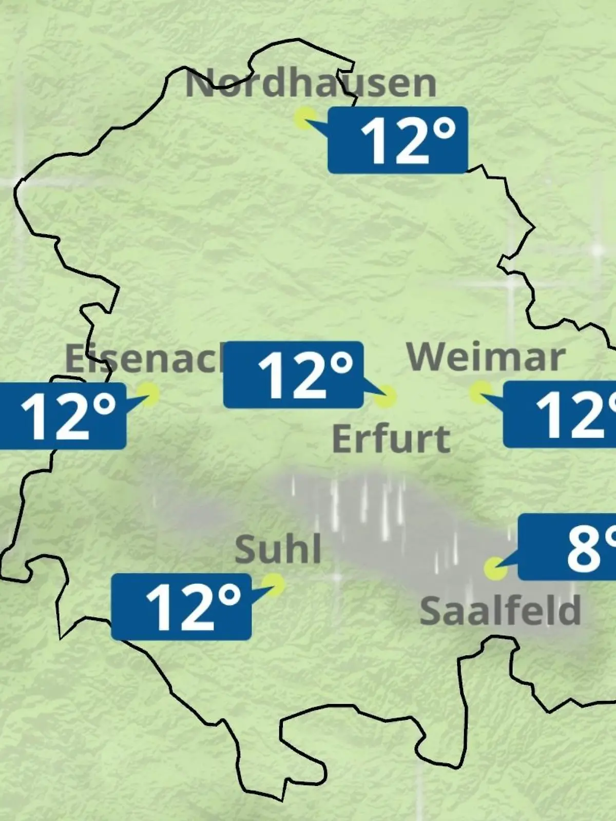Bild zu: "Thüringen: Wie wird das Wetter?"