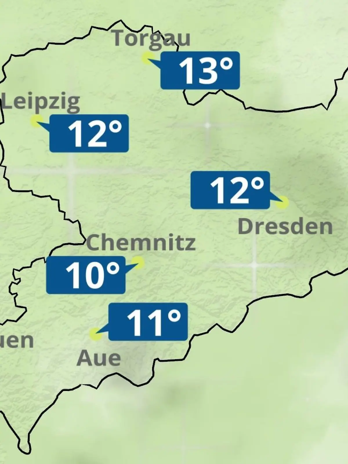 Bild zu: "Sachsen: Wie wird das Wetter?"