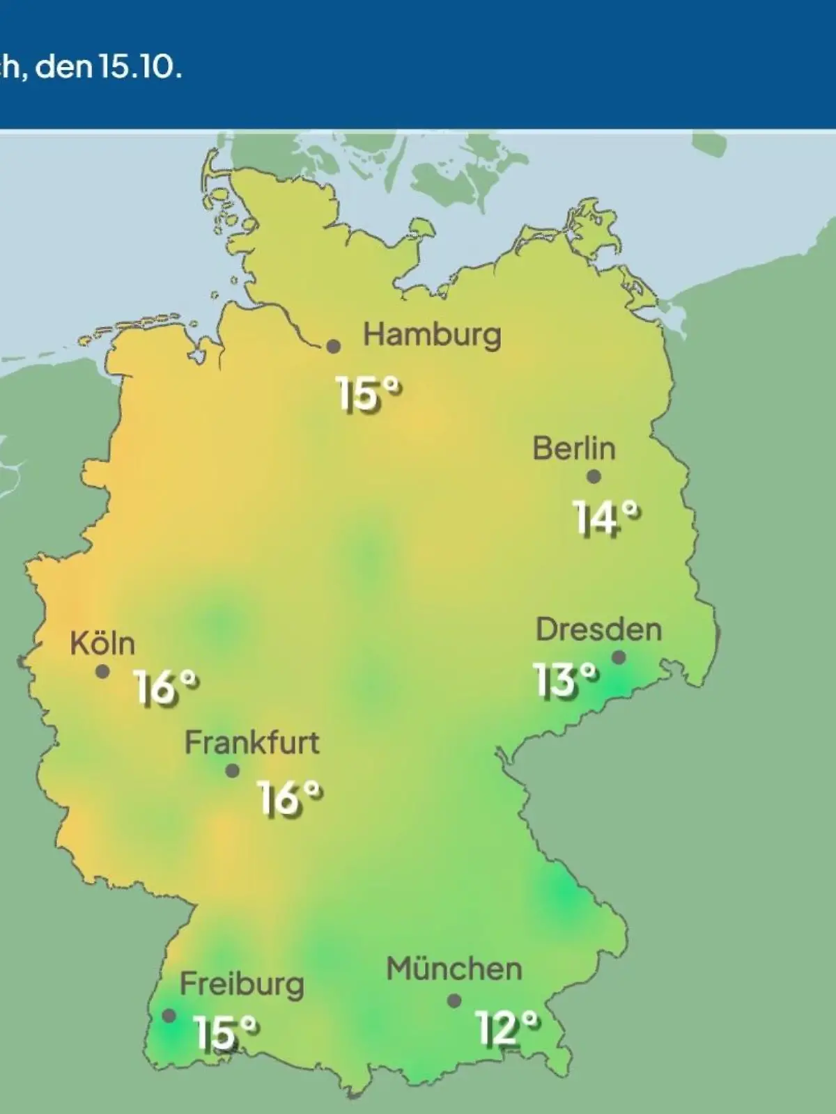 Bild zu: "Im Video: Temperatur-Vorhersage"
