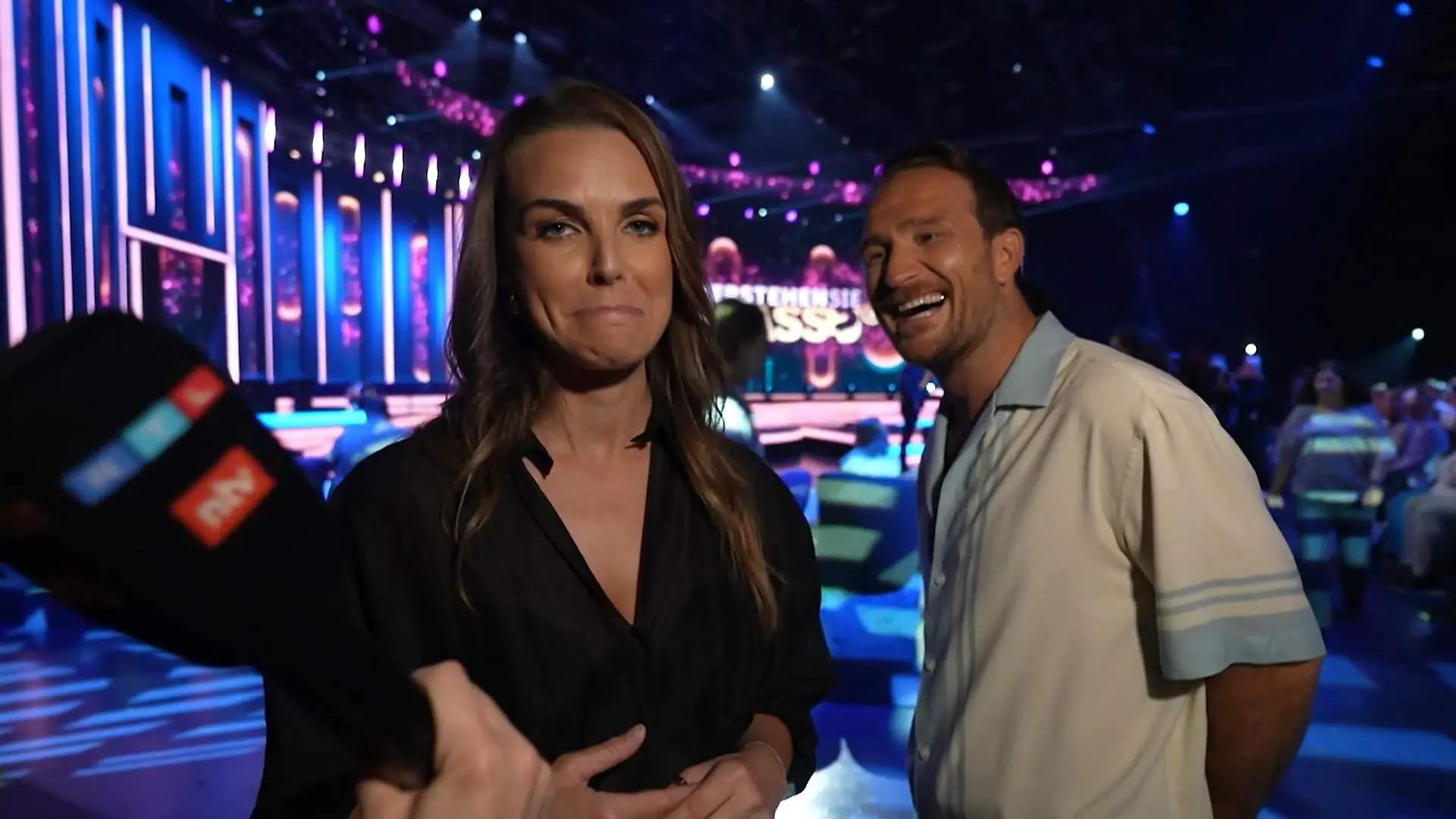 Annika und Frederick Lau hinter den Kulissen von „Verstehen Sie Spaß?”