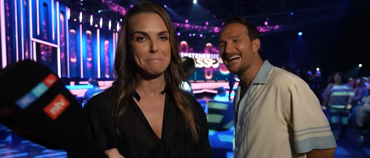 Annika und Frederick Lau hinter den Kulissen von „Verstehen Sie Spaß?”