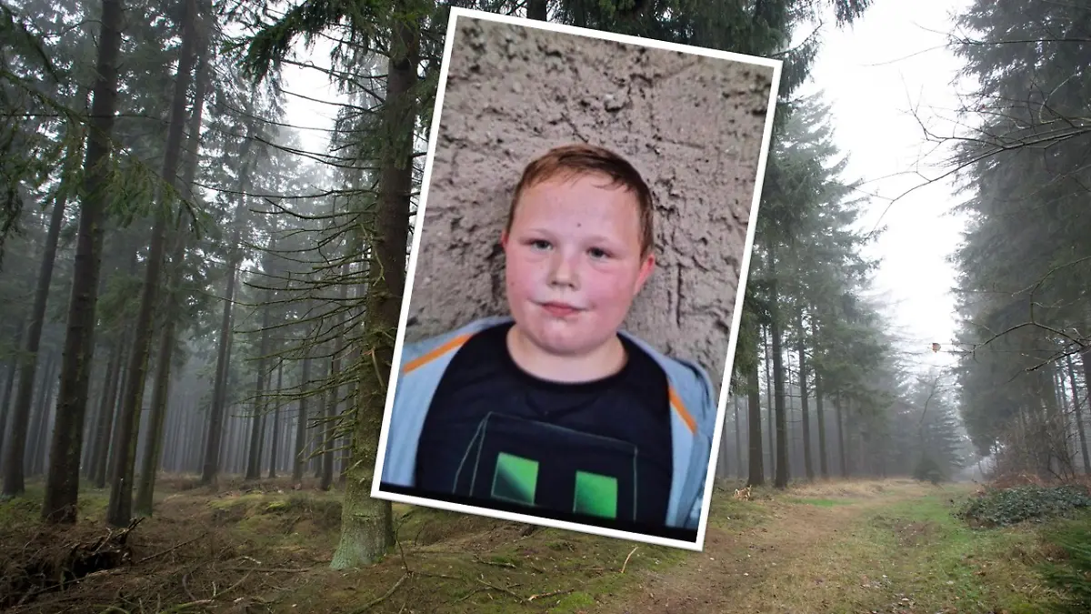Bild zu: "Fabian (8) weg - Polizei durchsucht Wald bei Güstrow mit Hunden"