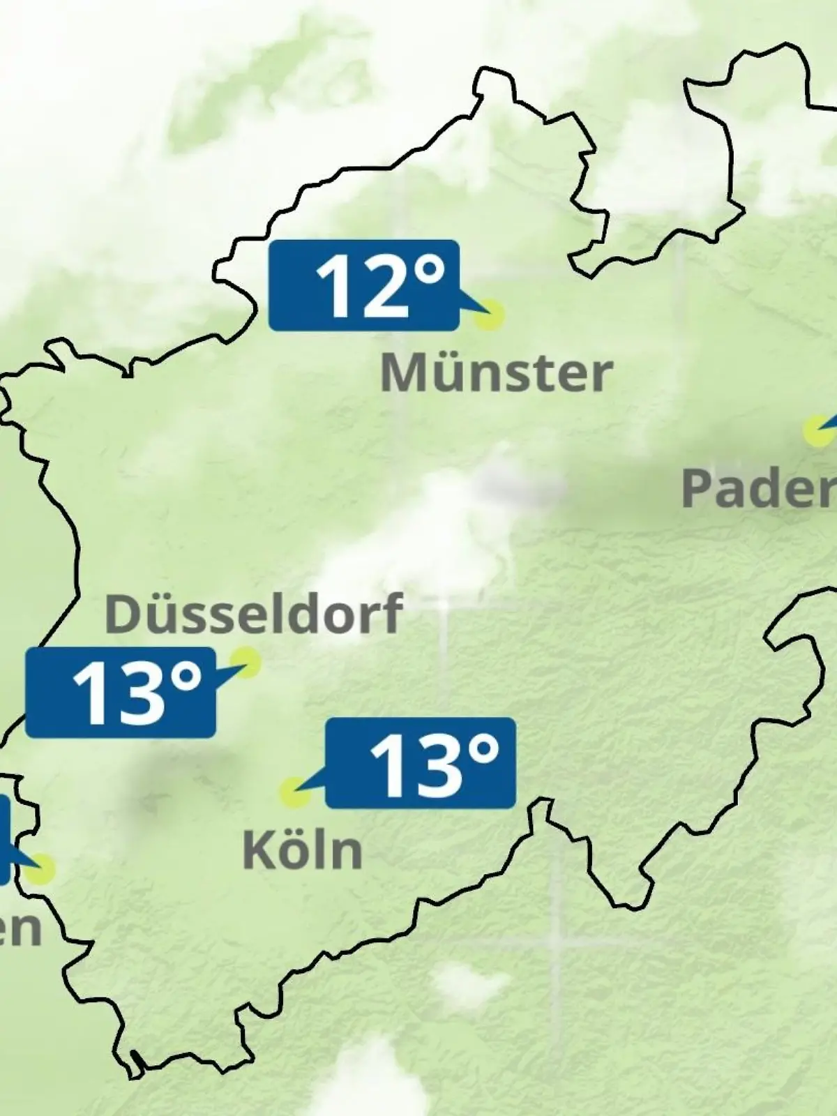 Bild zu: "Nordrhein-Westfalen: Wie wird das Wetter?"