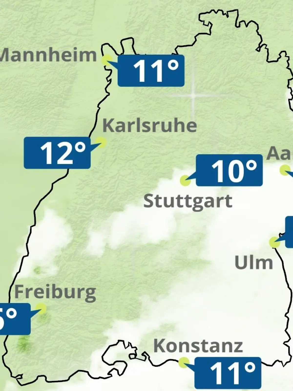 Bild zu: "Baden-Württemberg: Wie wird das Wetter?"