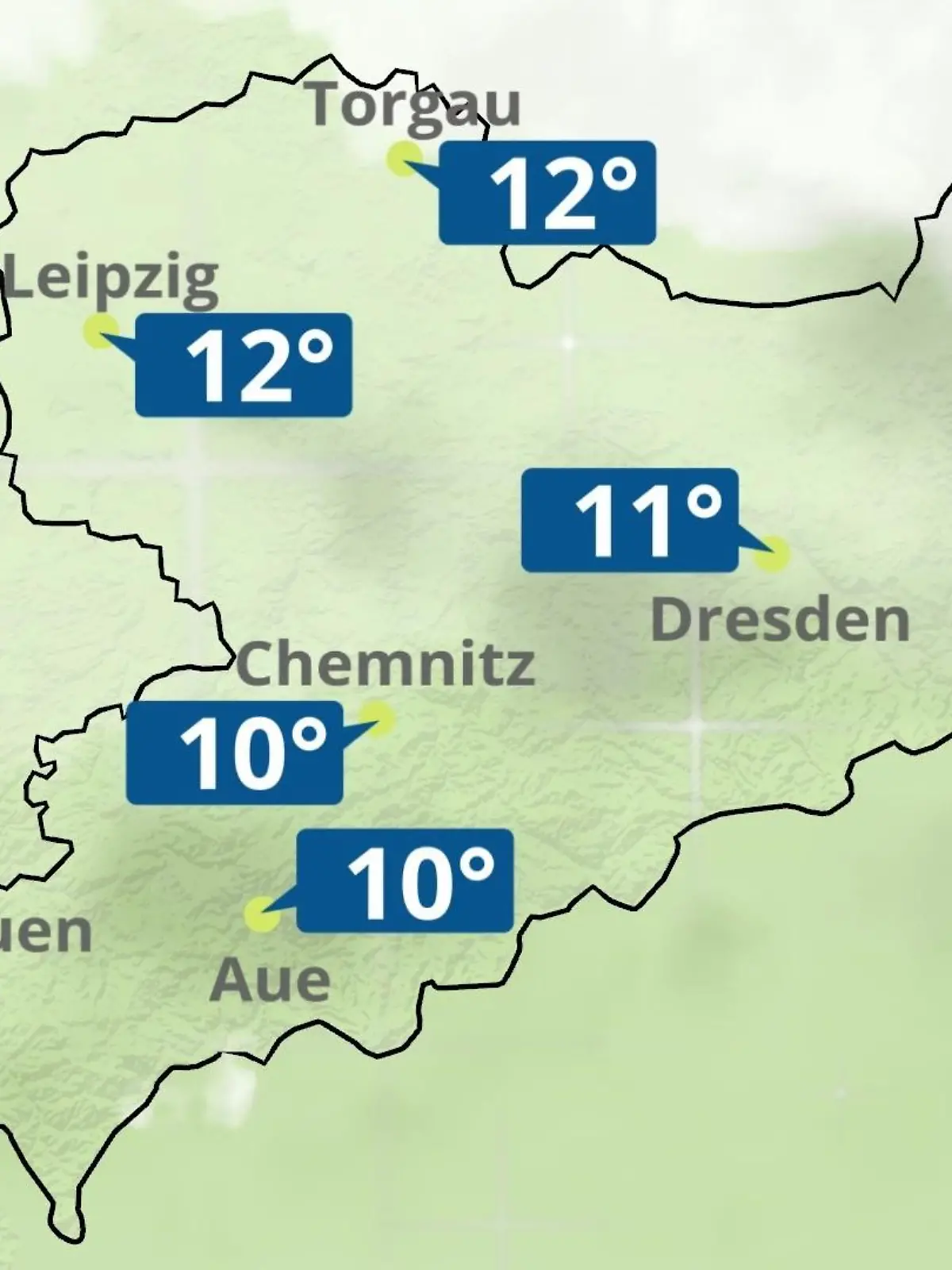 Bild zu: "Sachsen: Wie wird das Wetter?"