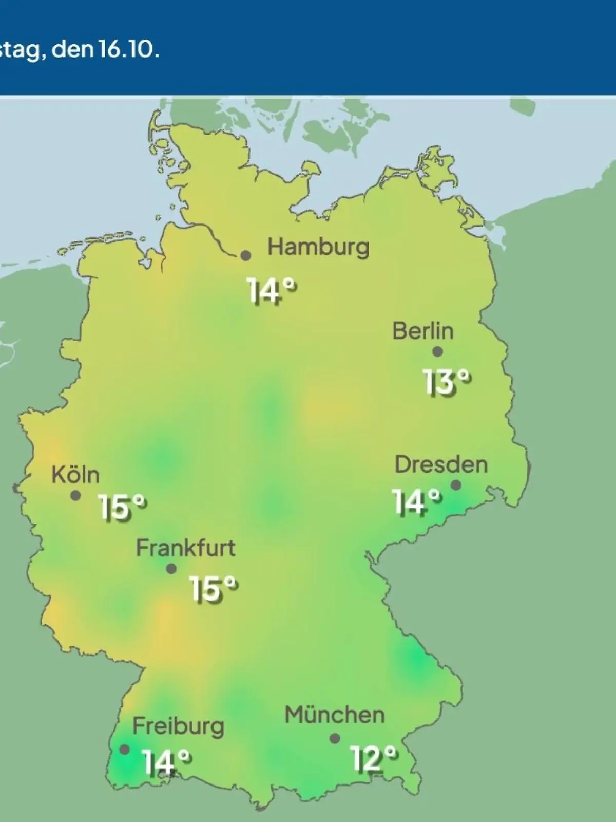 Bild zu: "Im Video: Temperatur-Vorhersage"