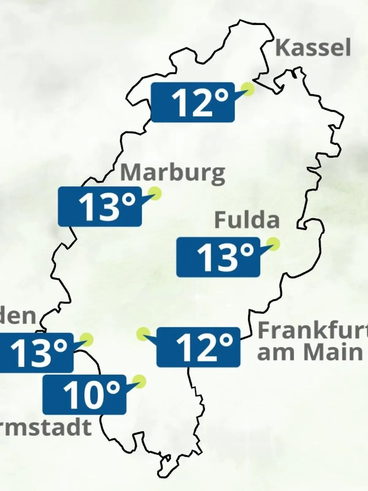 Bild zu: "Hessen: Wie wird das Wetter?"