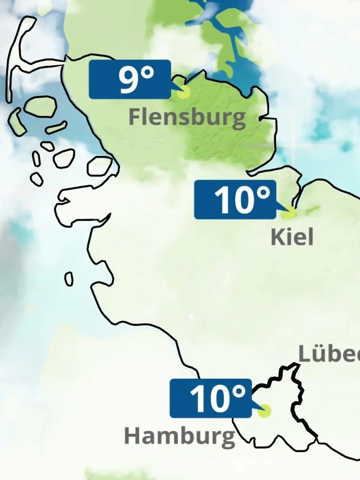 Bild zu: "Hamburg, Schleswig-Holstein: Wie wird das Wetter?"