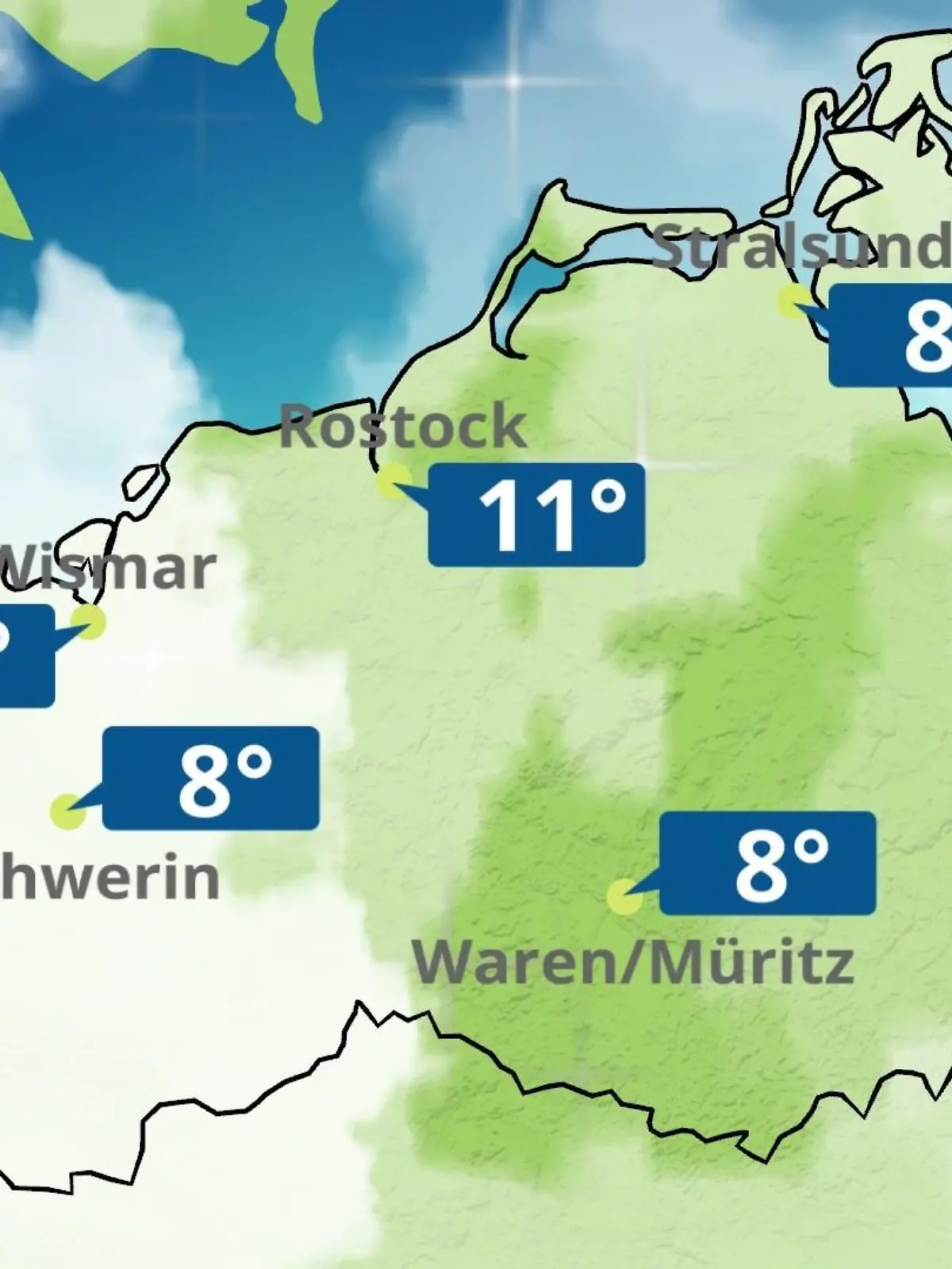 Bild zu: "Mecklenburg-Vorpommern: Wie wird das Wetter?"
