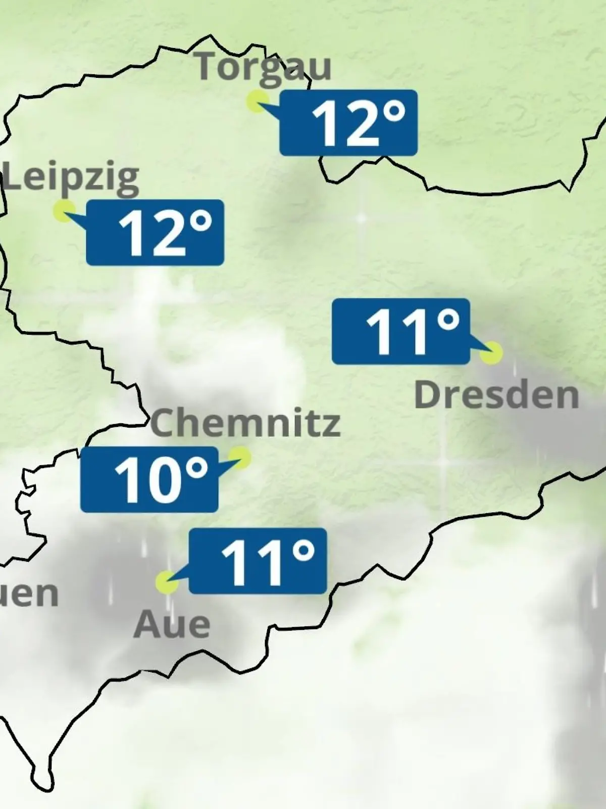 Bild zu: "Sachsen: Wie wird das Wetter?"