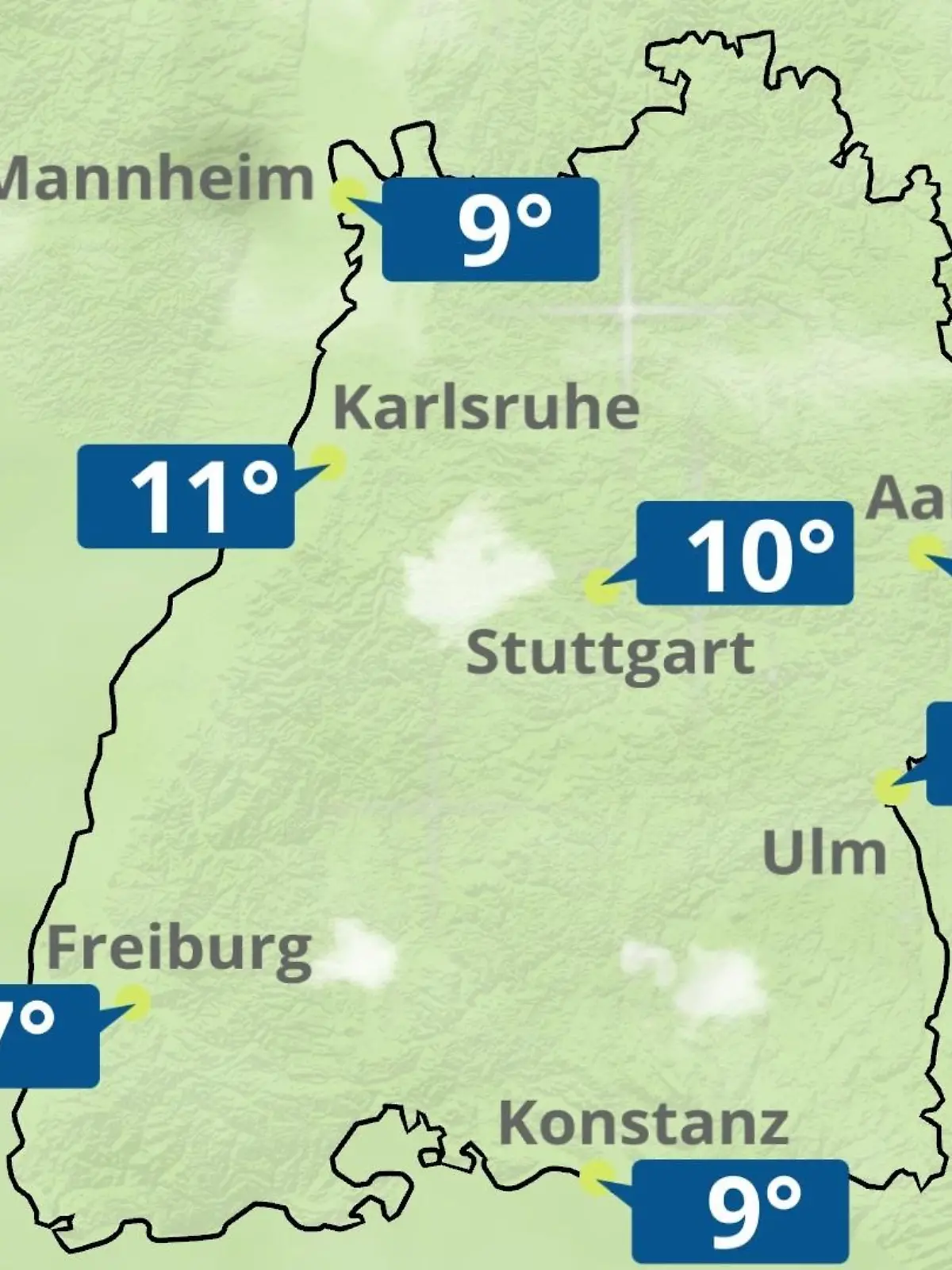 Bild zu: "Baden-Württemberg: Wie wird das Wetter?"