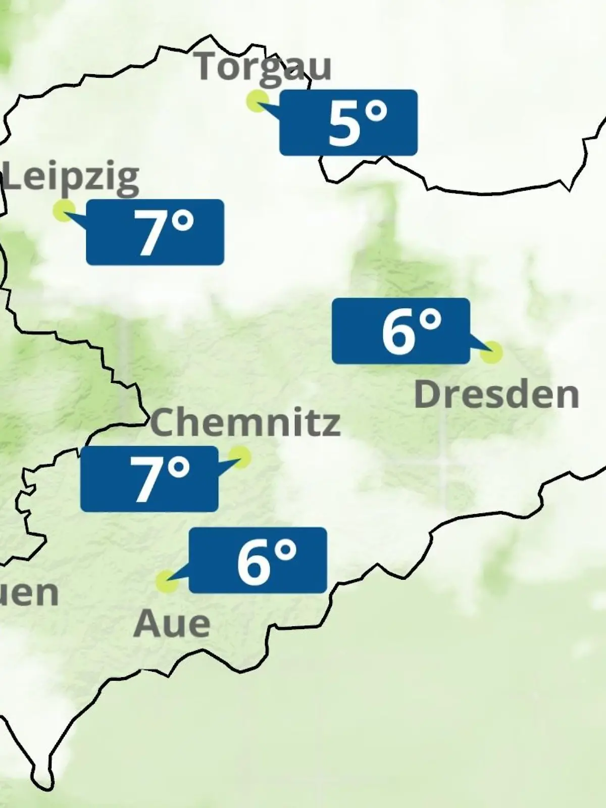 Bild zu: "Sachsen: Wie wird das Wetter?"