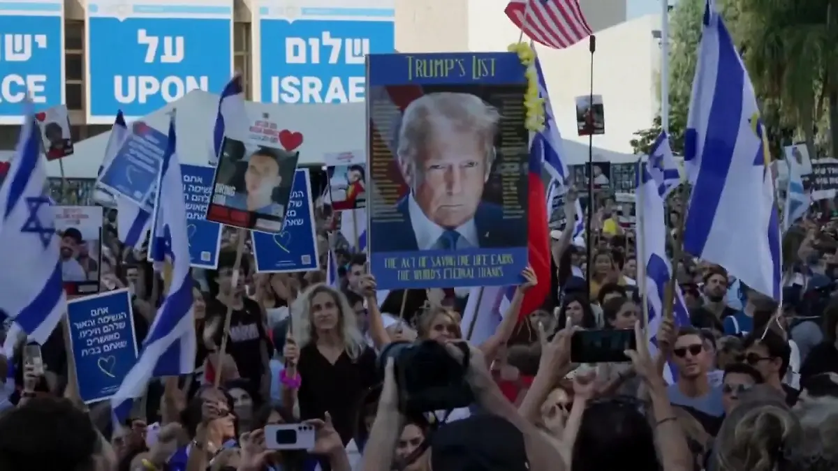 Alle Israel-Geiseln frei – Sprechchöre für Donald Trump! US-Präsident kündigt Ära des Friedens an
