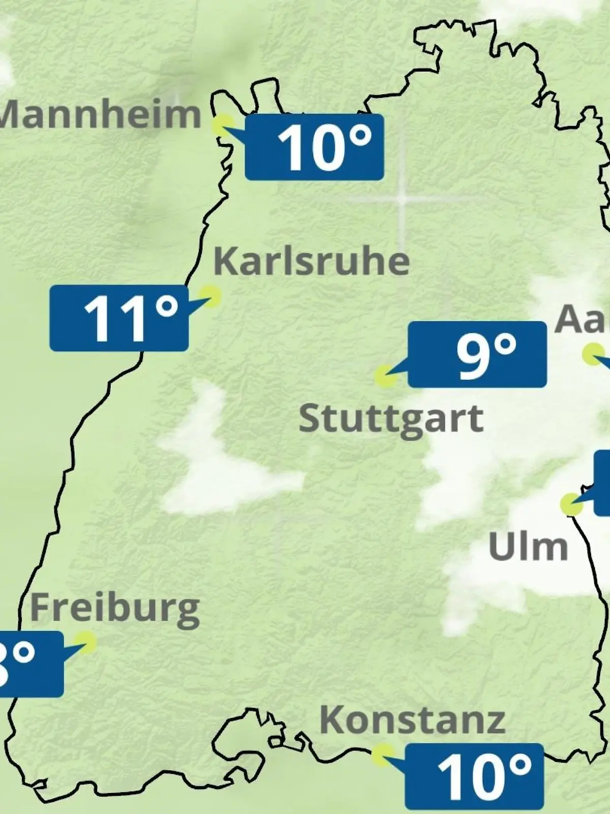 Bild zu: "Baden-Württemberg: Wie wird das Wetter?"