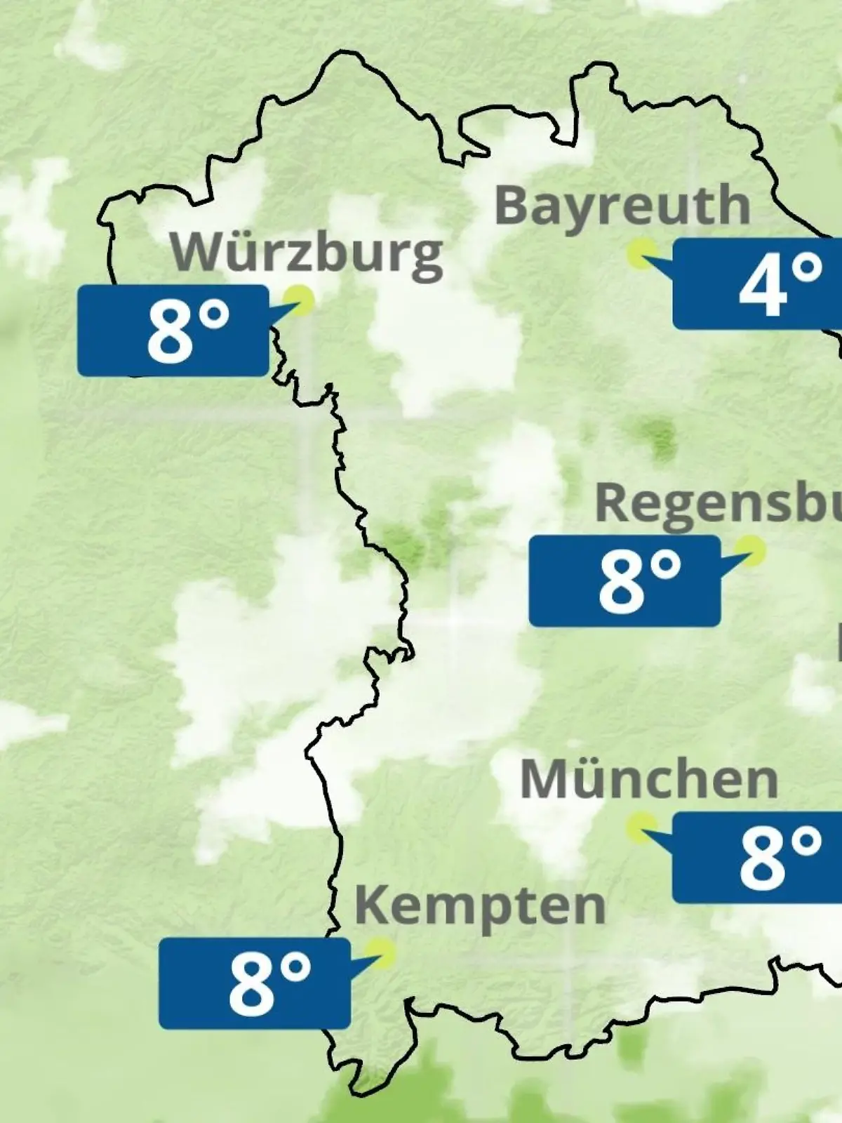 Bild zu: "Bayern: Wie wird das Wetter?"