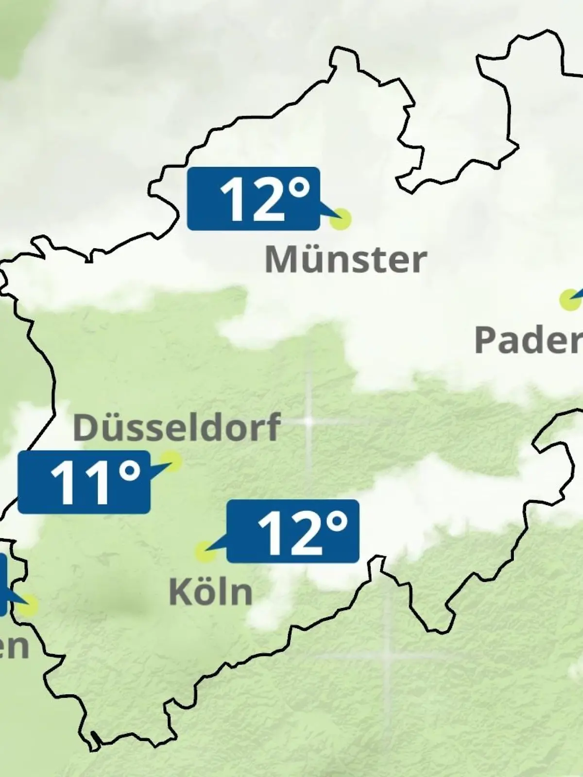 Bild zu: "Nordrhein-Westfalen: Wie wird das Wetter?"