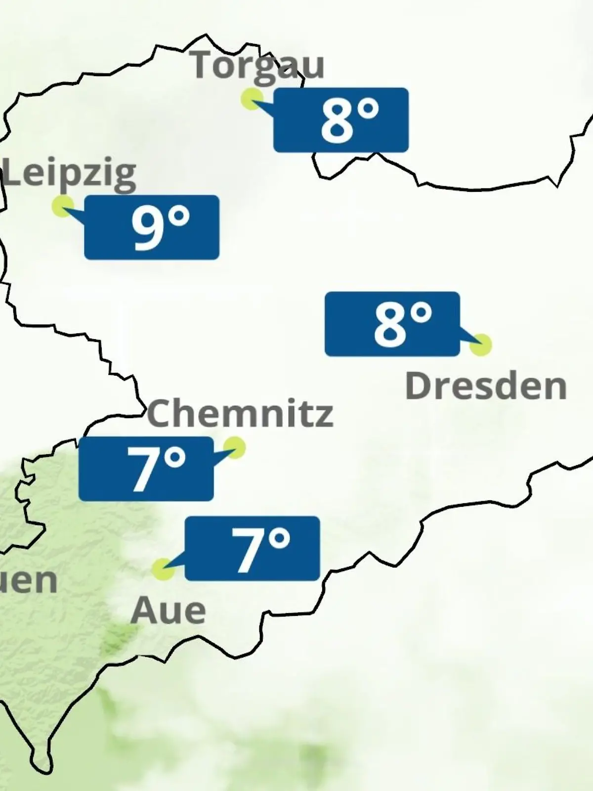 Bild zu: "Sachsen: Wie wird das Wetter?"