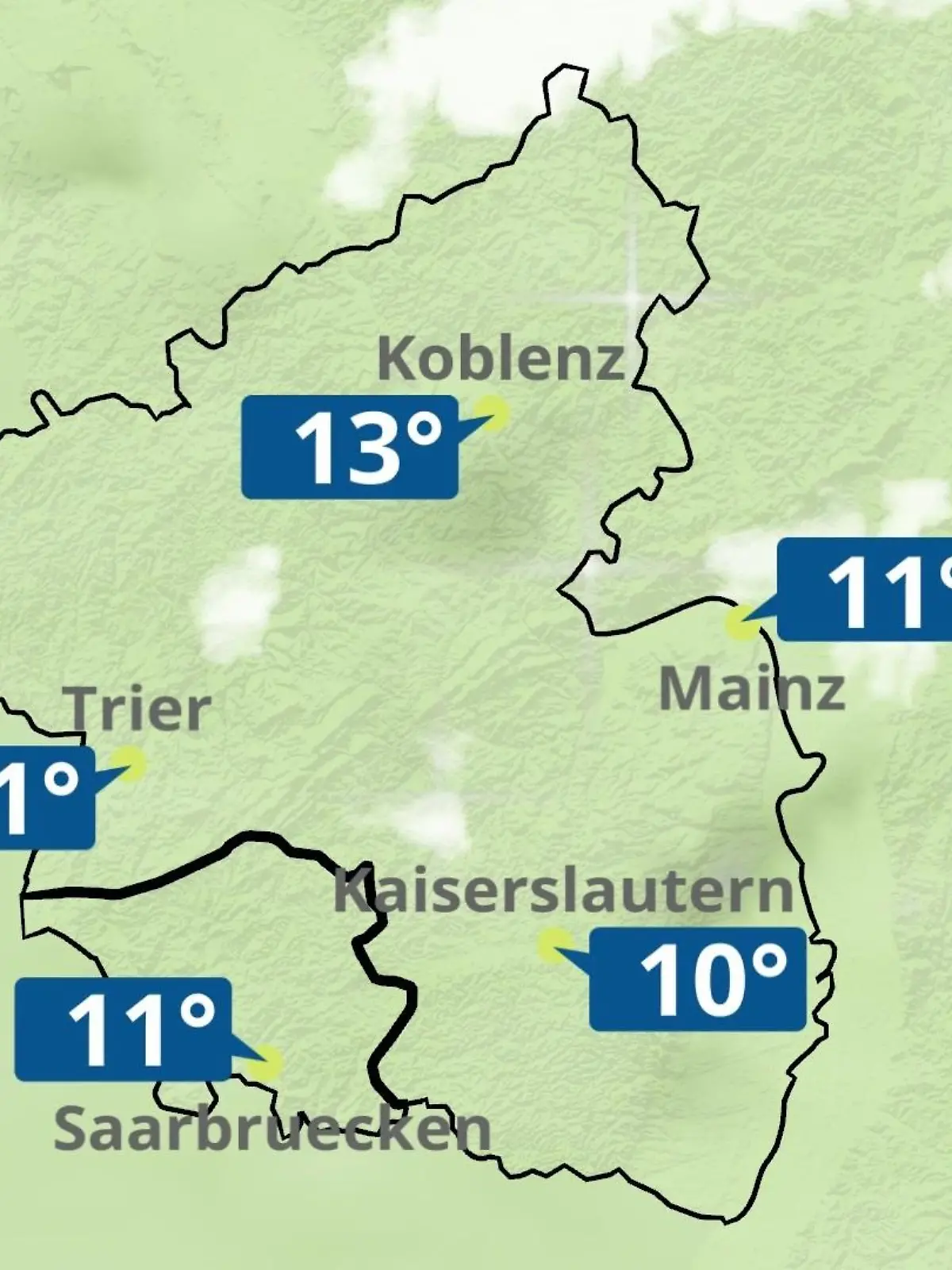Bild zu: "Rheinland-Pfalz, Saarland: Wie wird das Wetter?"