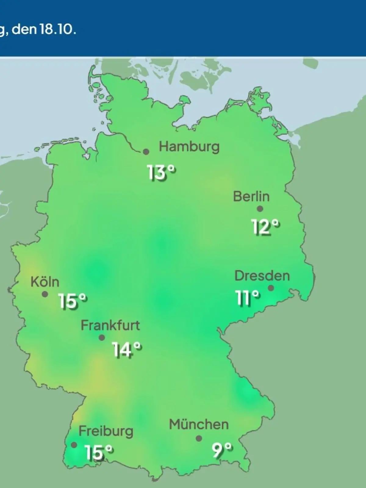 Bild zu: "Im Video: Temperatur-Vorhersage"