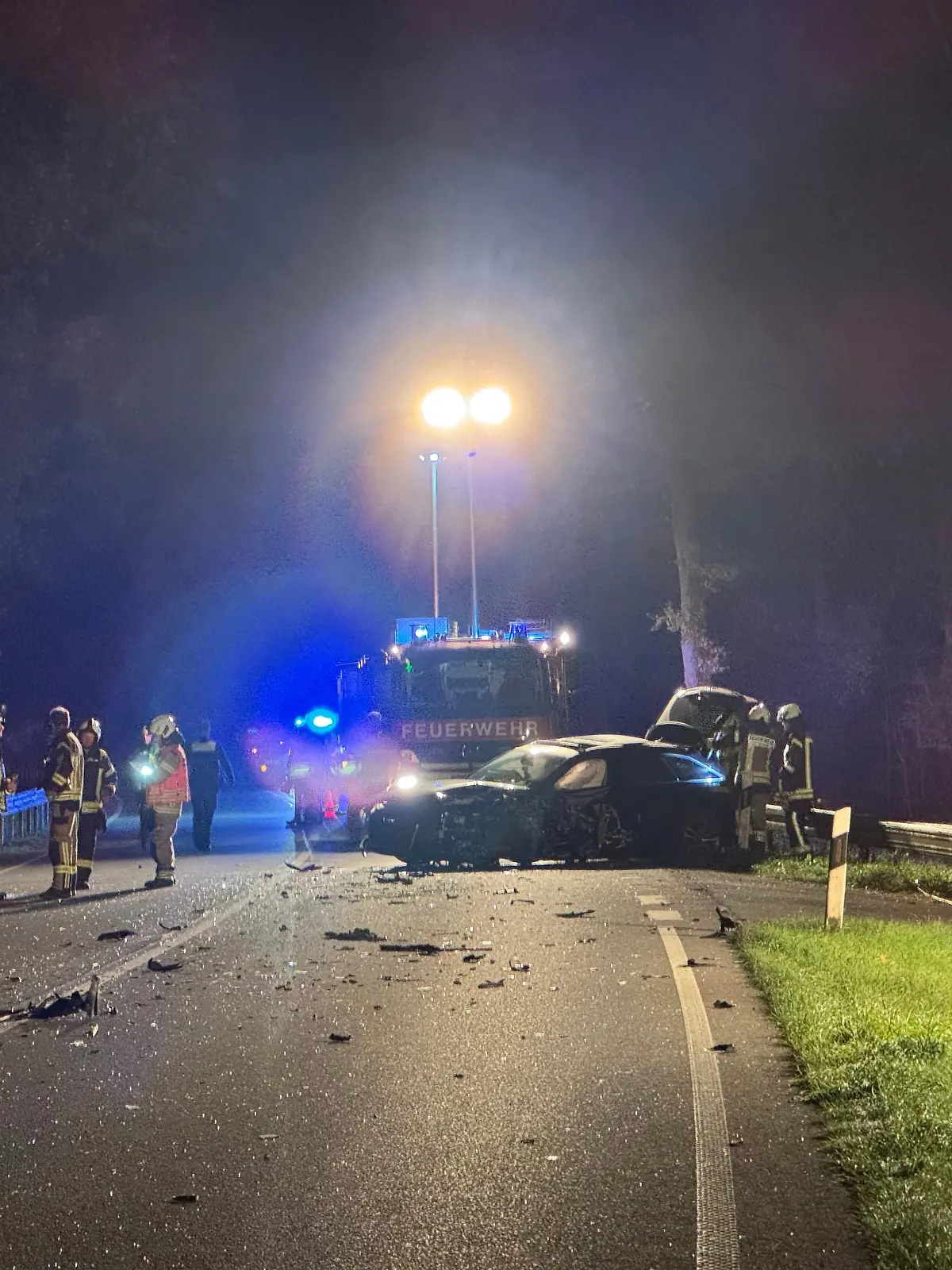 Bild zu: "Tödlicher Unfall! Mann rauscht auf die Gegenfahrbahn"
