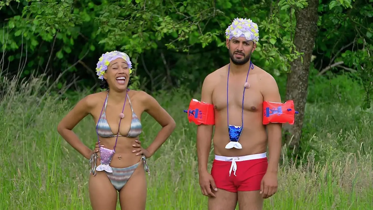 Beim Spiel "Ich tauche meinen Koffer“ geht es um alles Wer schafft es?