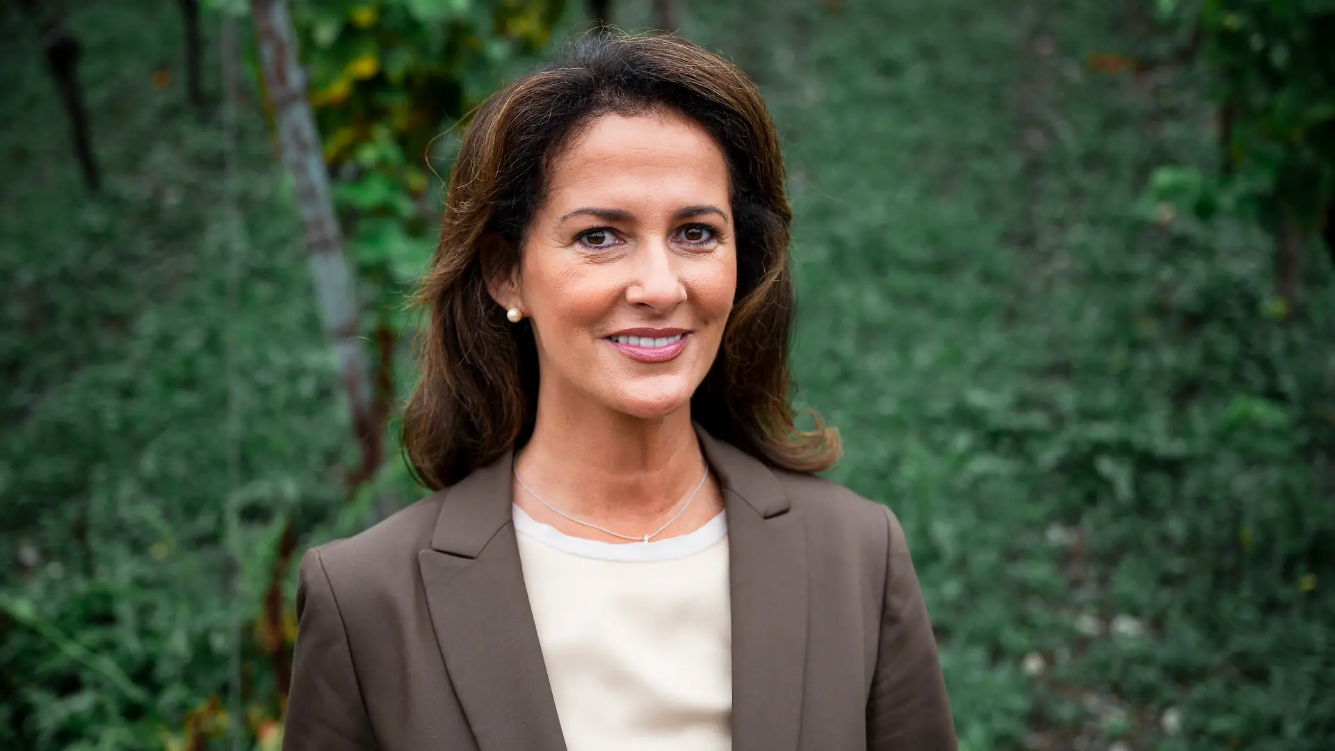 Michaela Kaniber (CSU), Bayerische Staatsministerin für Ernährung, Landwirtschaft, Forsten und Tourismus, bei der Eröffnung der fränkischen Weinlese.
