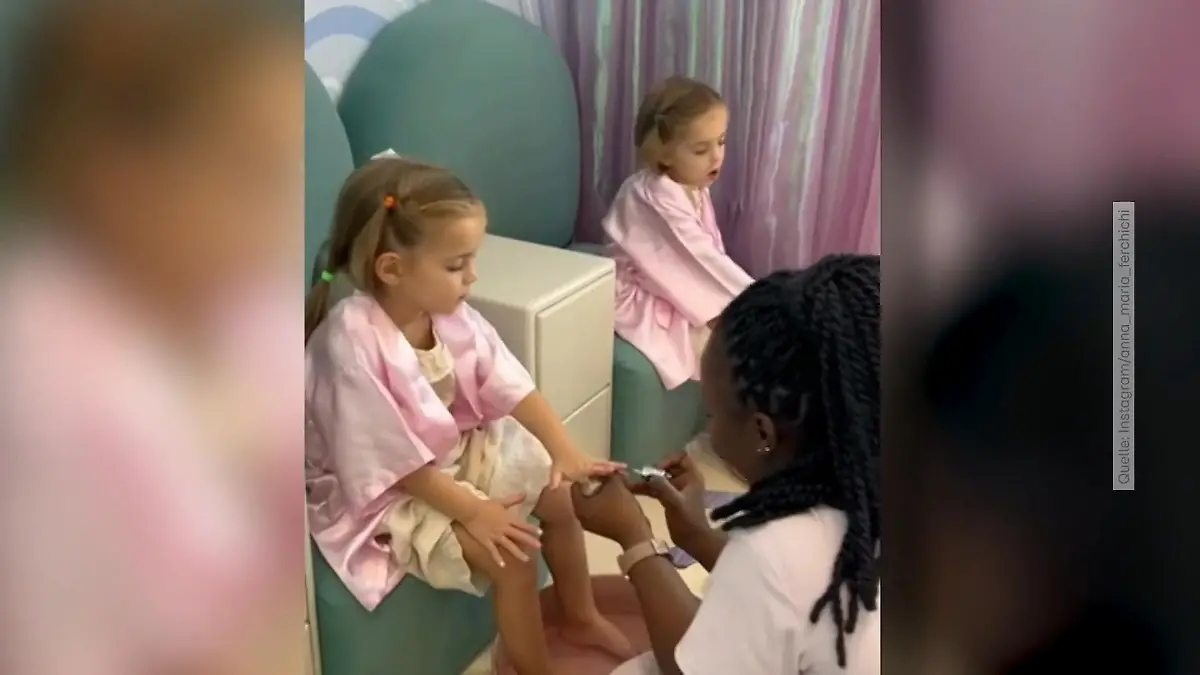 Mit drei Jahren im Spa! Bushidos Töchter auf dem Beauty-Trip Hier bleiben keine Wünsche offen