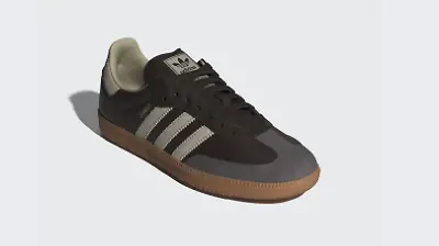 Samba aus braunem Leder