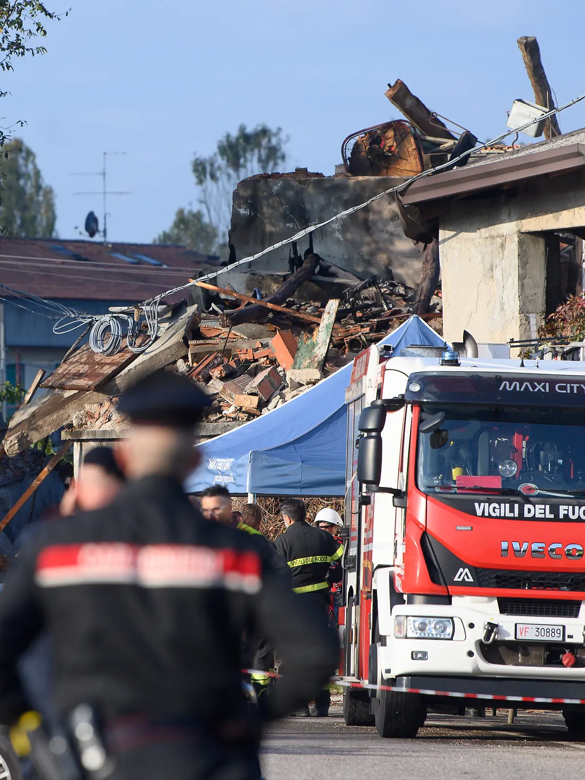 Verona: Explosion während Räumung - drei Carabinieri tot