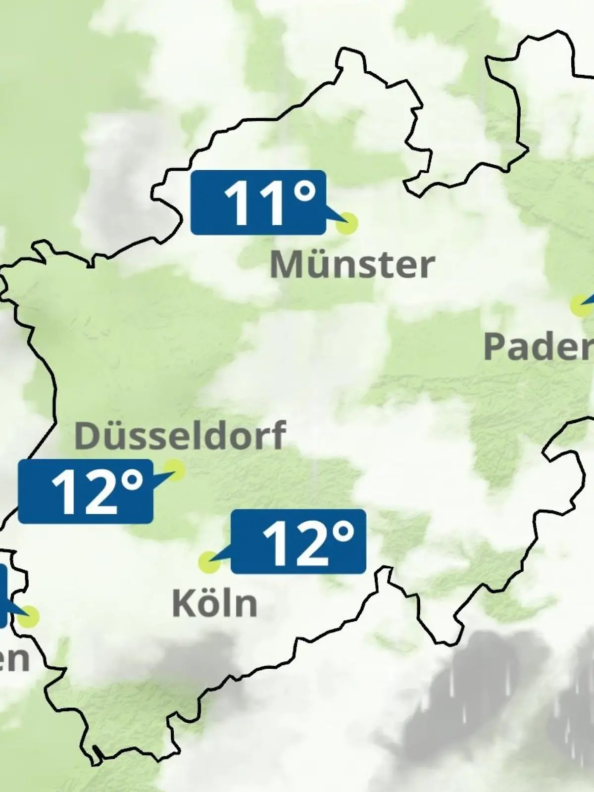 Bild zu: "Nordrhein-Westfalen: Wie wird das Wetter?"