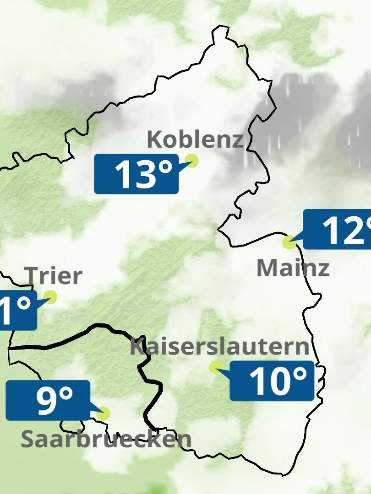 Bild zu: "Rheinland-Pfalz, Saarland: Wie wird das Wetter?"