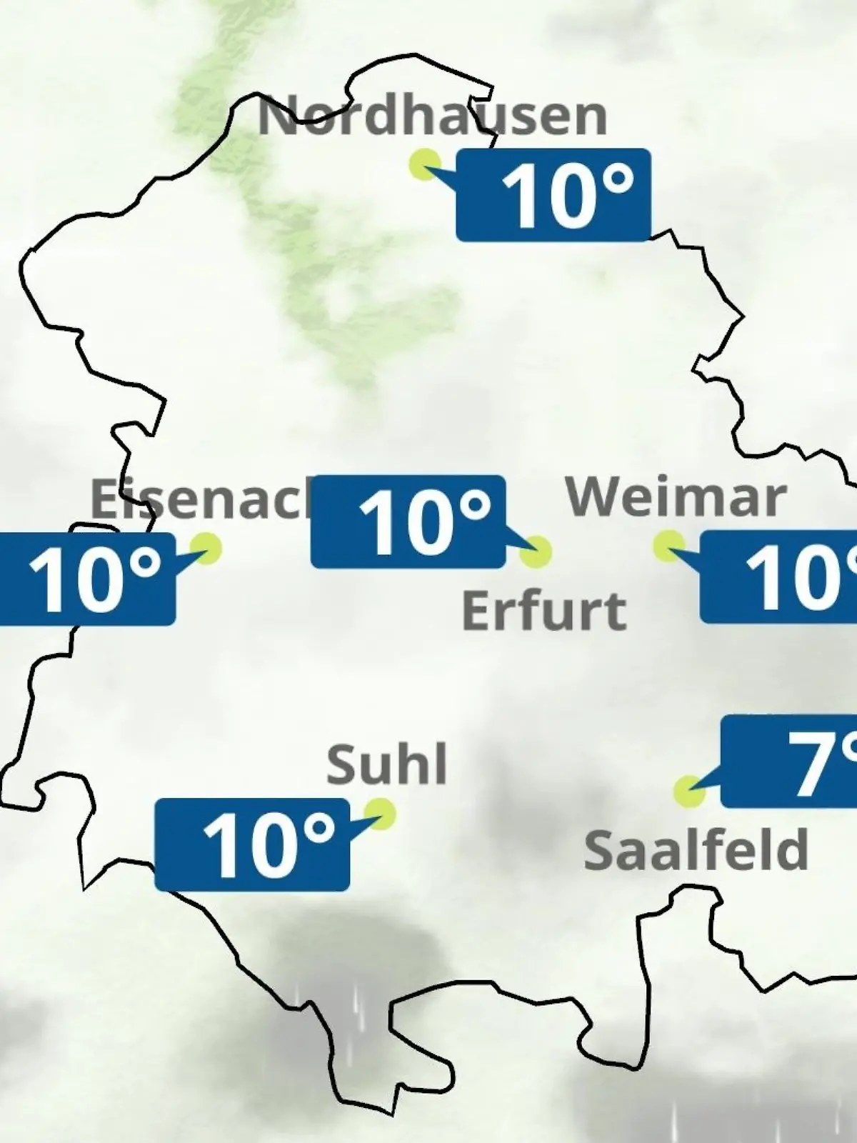 Bild zu: "Thüringen: Wie wird das Wetter?"