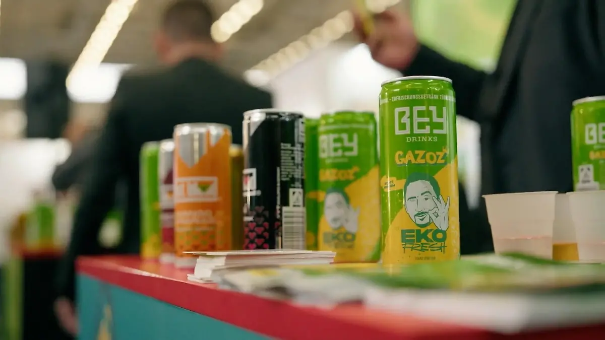 Eko Fresh veröffentlich türkische Brause! Bey Gazoz Limo Softdrink