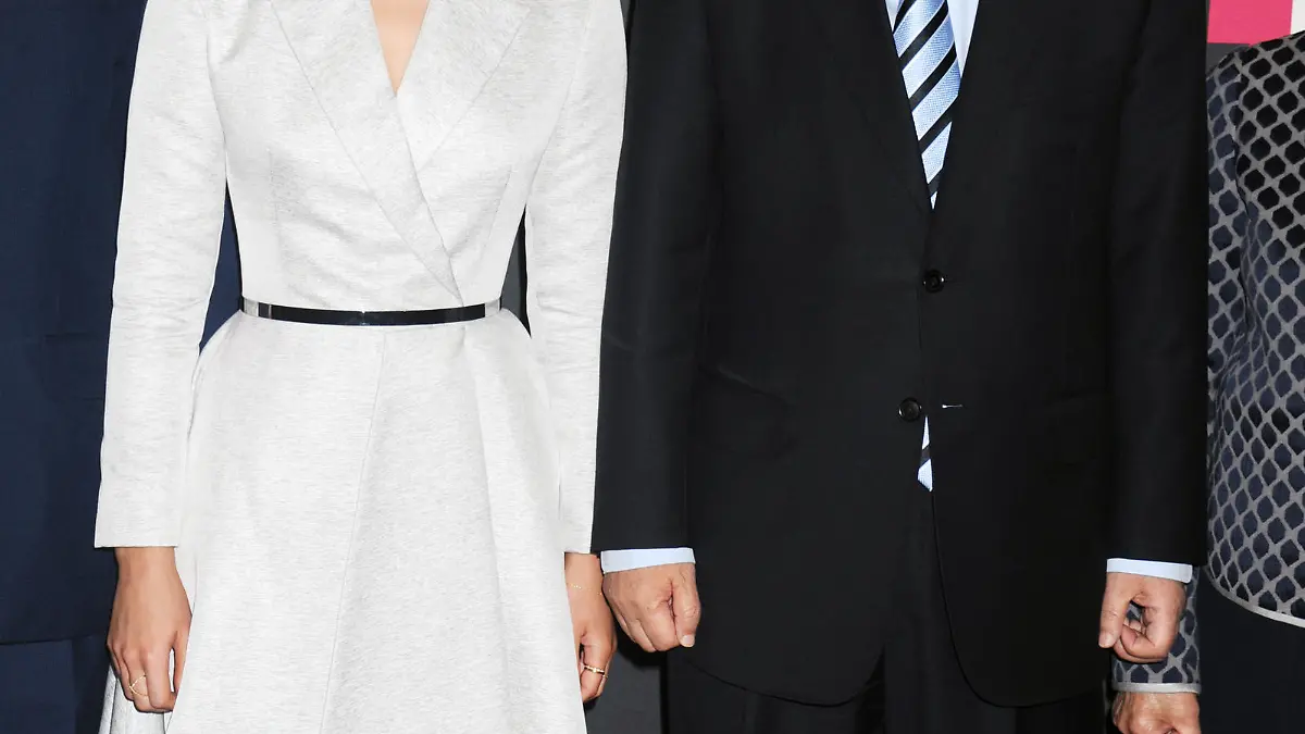 Image #: 32019715 Emma Watson and Ban Ki-Moon attend the launch of the HeForShe Campaign at the United Nations on September 20, 2014 in New York. Landov Keine Weitergabe an Drittverwerter.