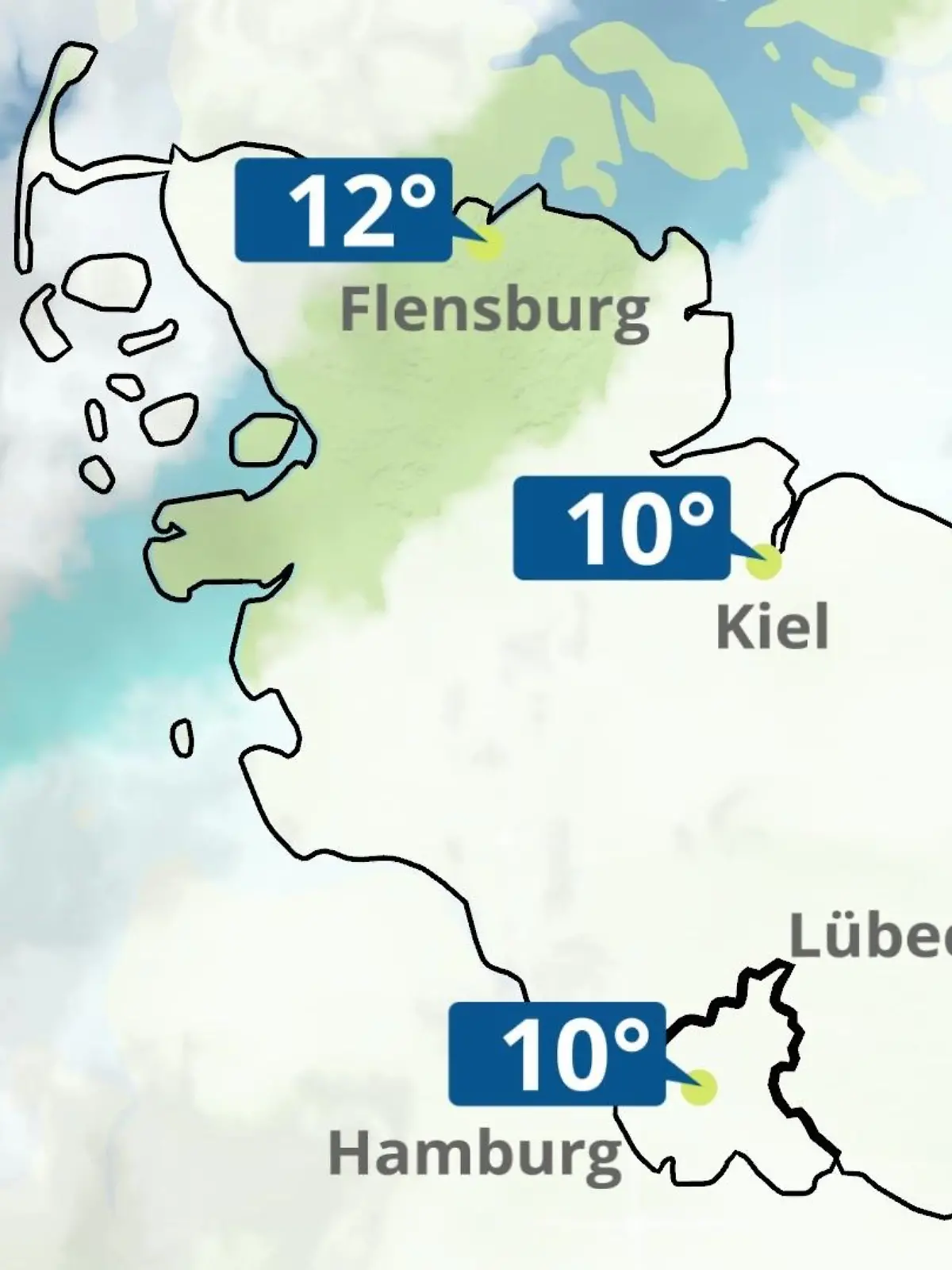 Bild zu: "Hamburg, Schleswig-Holstein: Wie wird das Wetter?"