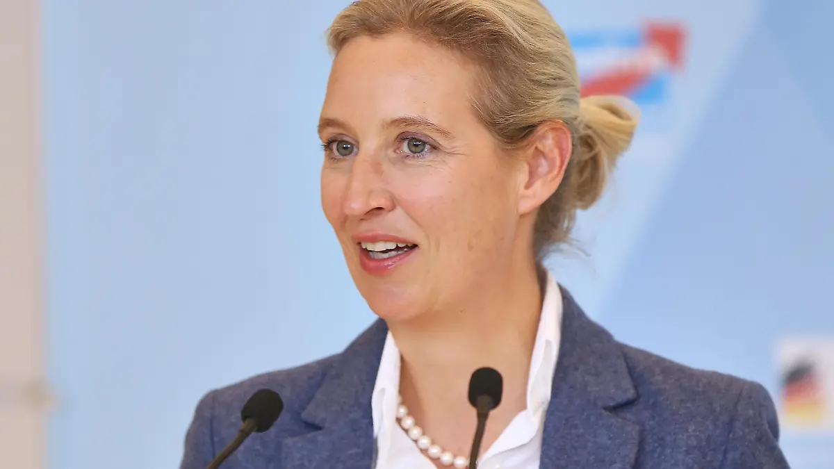 Alice Weidel, Vorsitzende der AfD