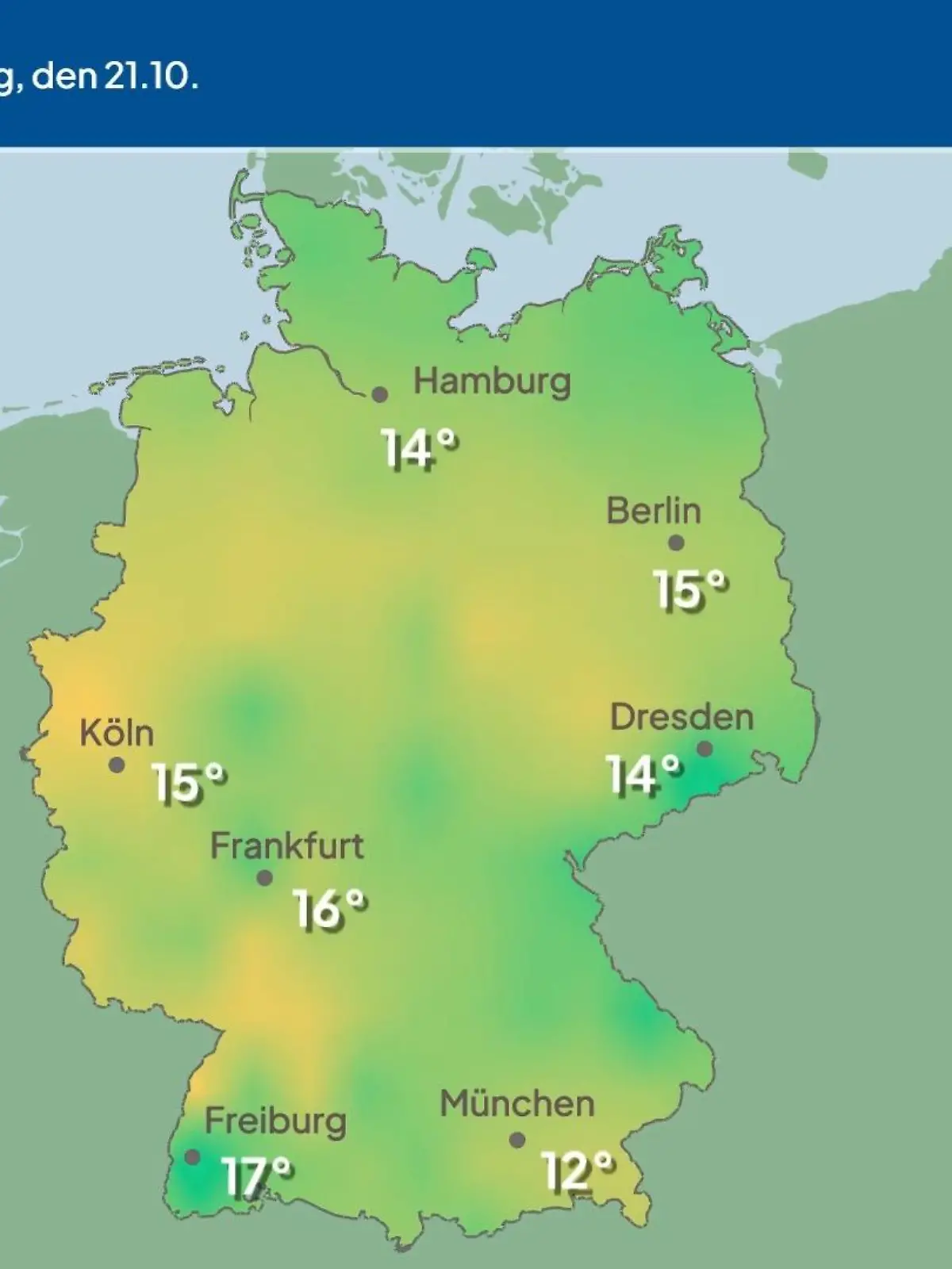 Bild zu: "Im Video: Temperatur-Vorhersage"