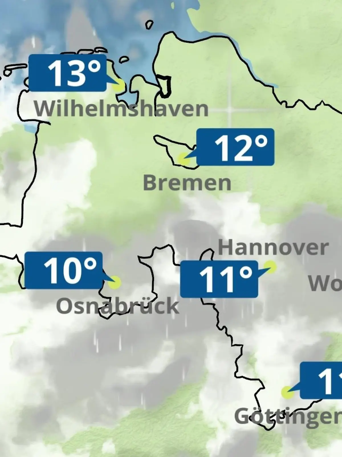 Bild zu: "Bremen und Niedersachsen: Wie wird das Wetter?"