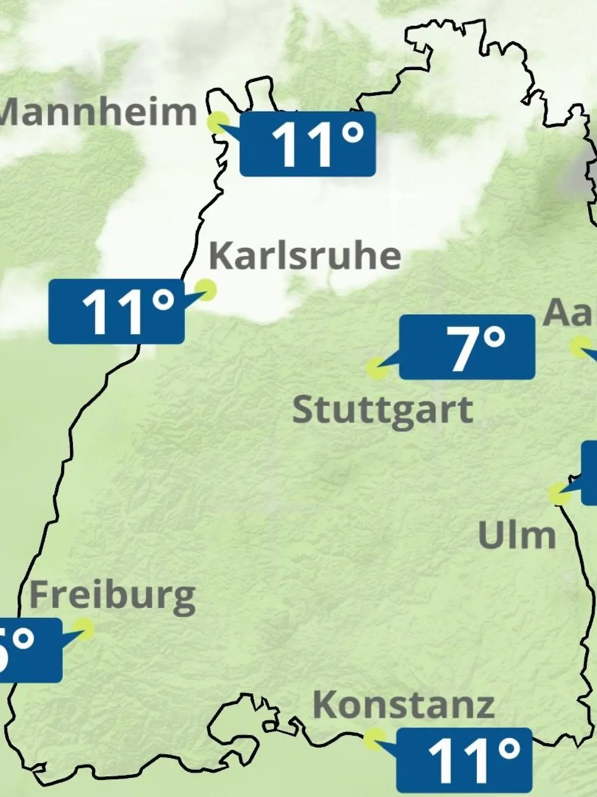 Bild zu: "Baden-Württemberg: Wie wird das Wetter?"
