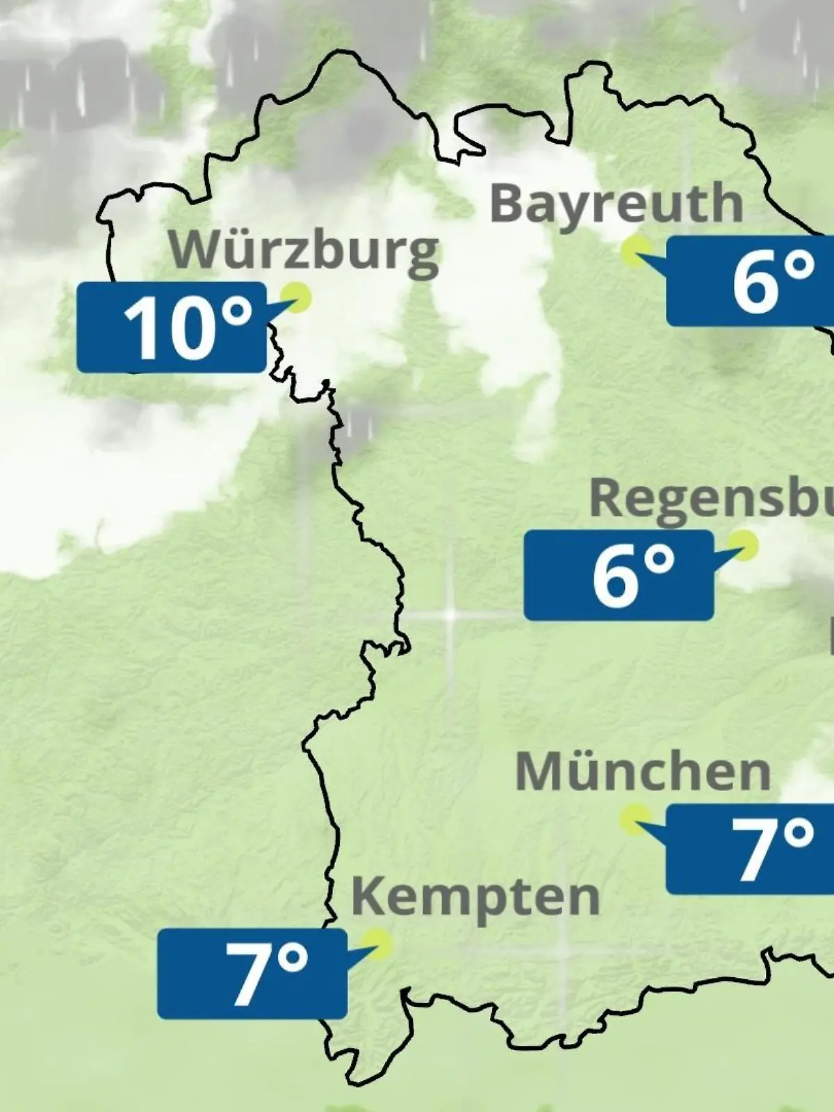 Bild zu: "Bayern: Wie wird das Wetter?"