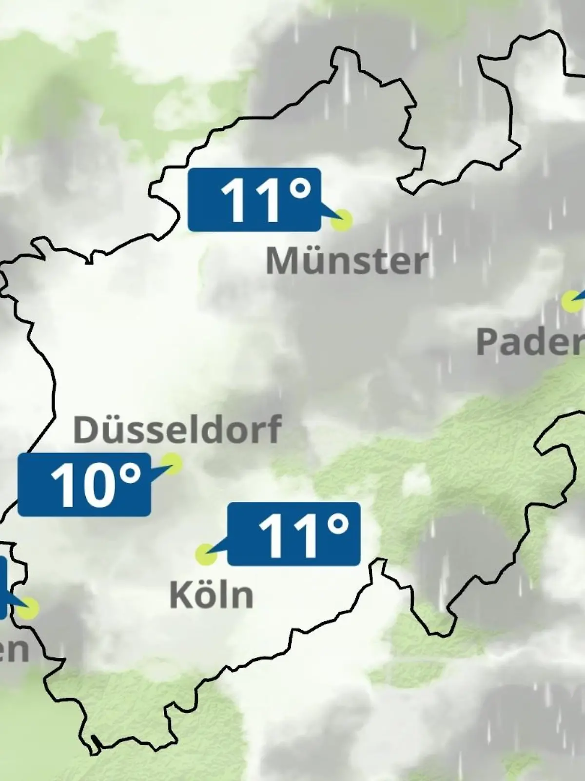 Bild zu: "Nordrhein-Westfalen: Wie wird das Wetter?"