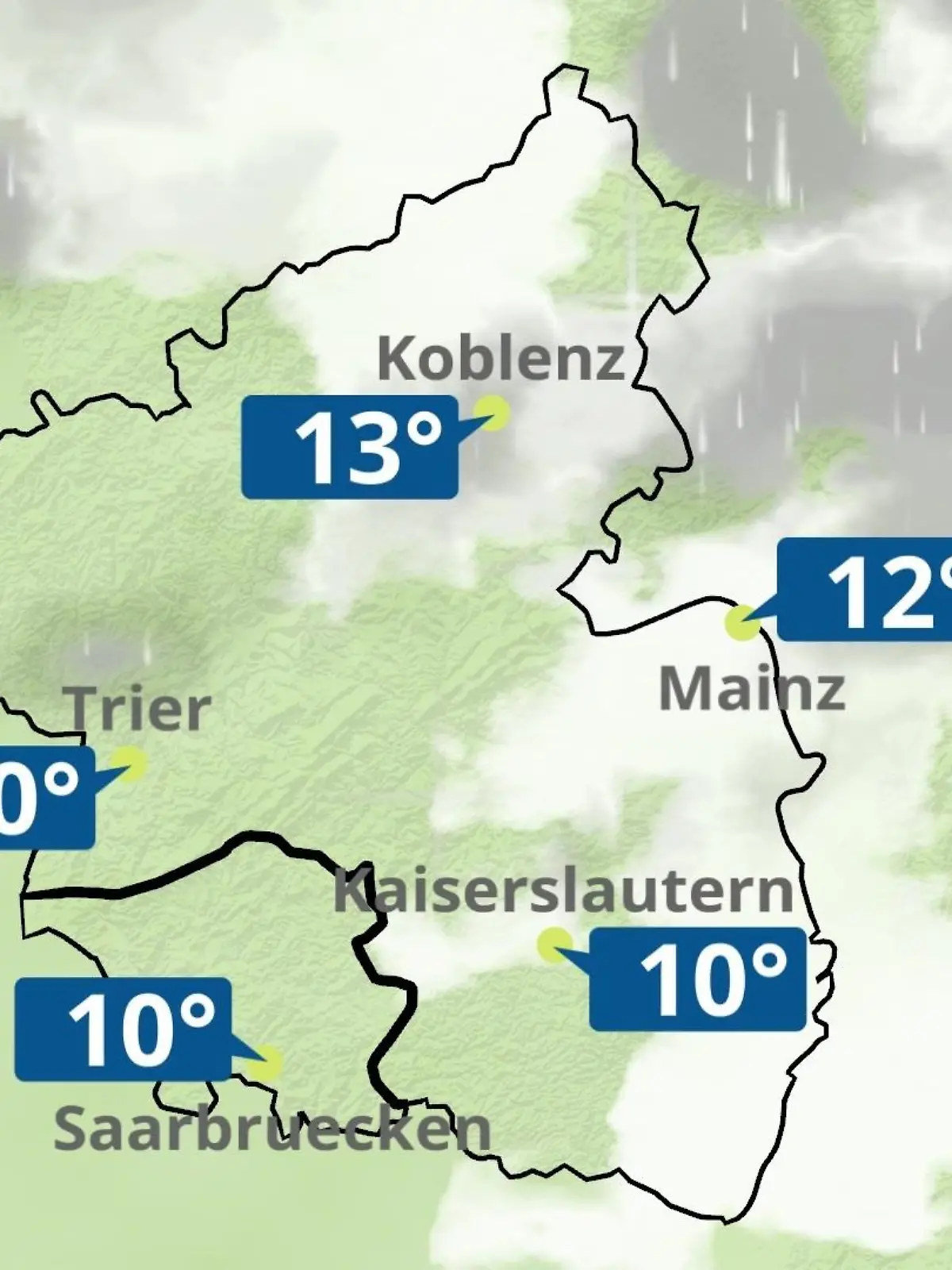 Bild zu: "Rheinland-Pfalz, Saarland: Wie wird das Wetter?"