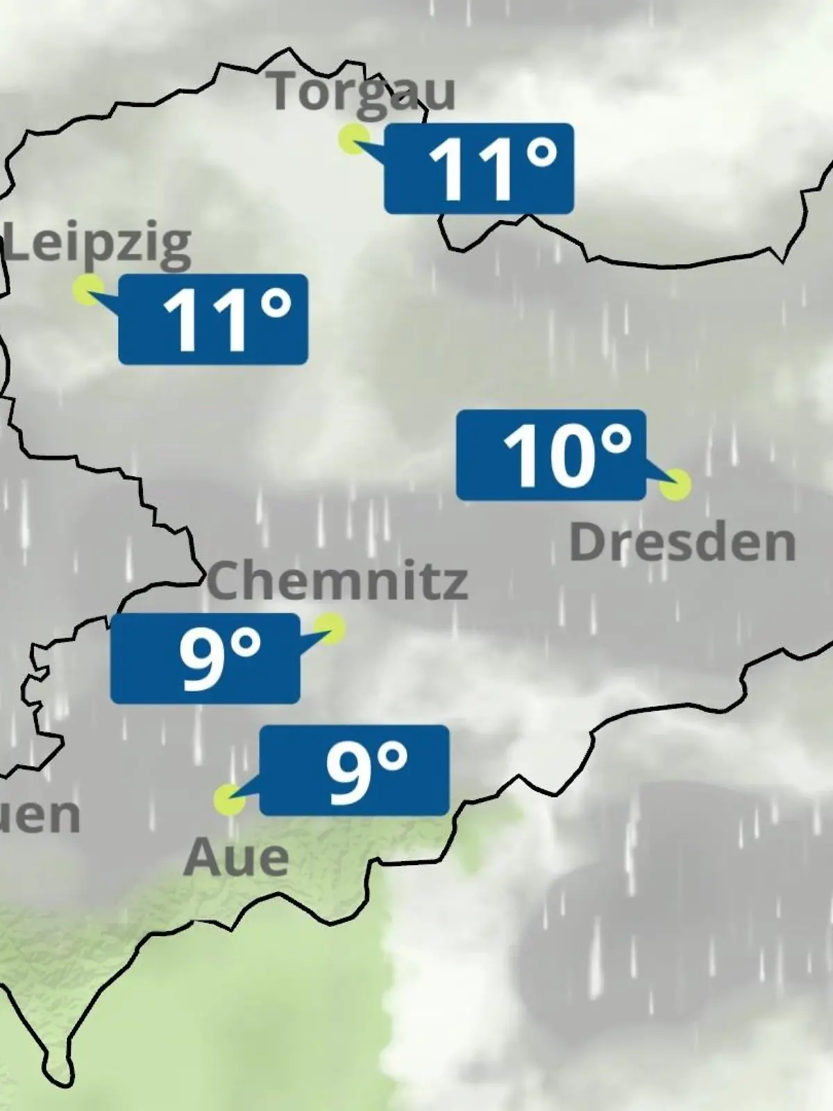 Bild zu: "Sachsen: Wie wird das Wetter?"