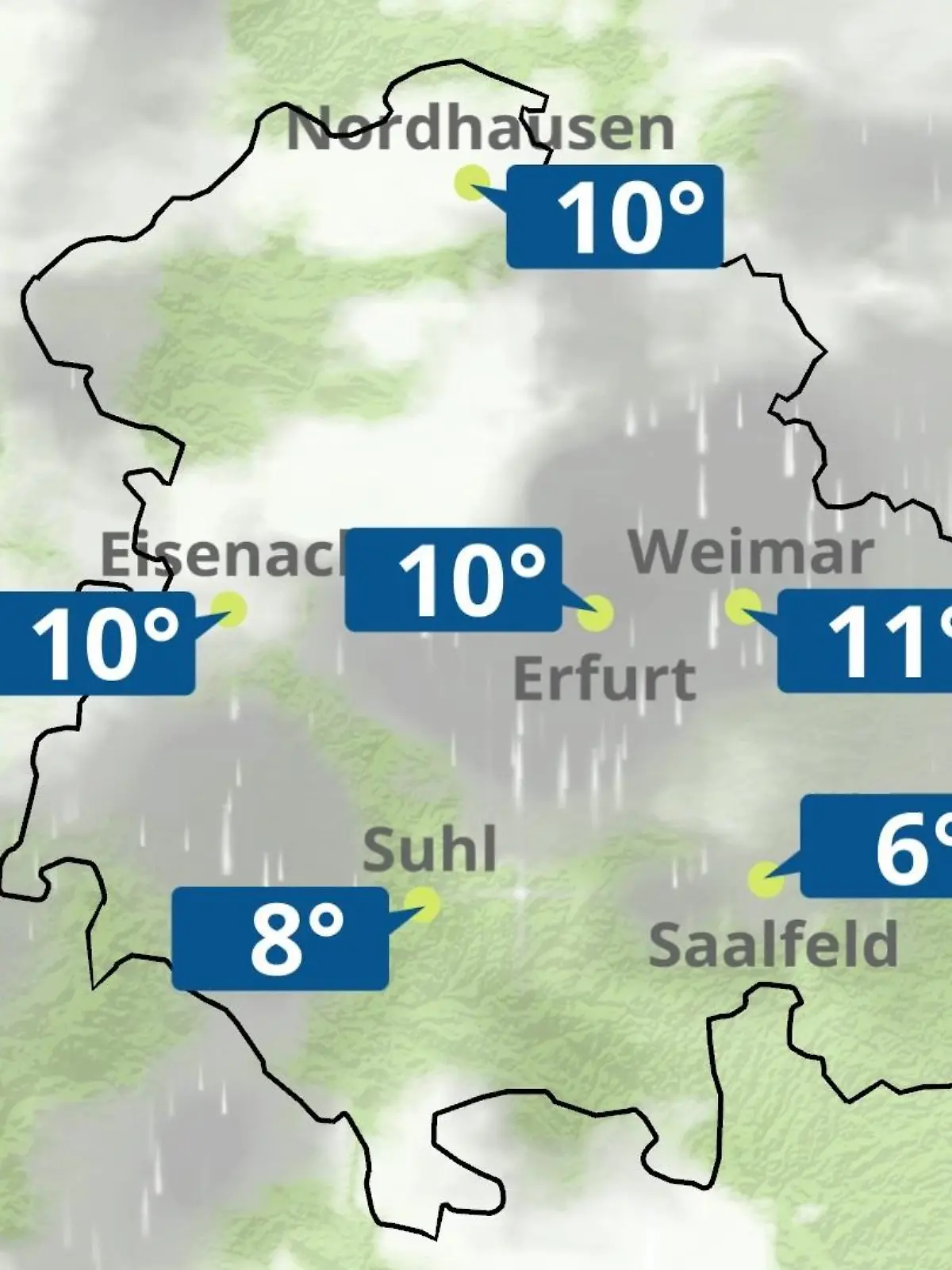 Bild zu: "Thüringen: Wie wird das Wetter?"
