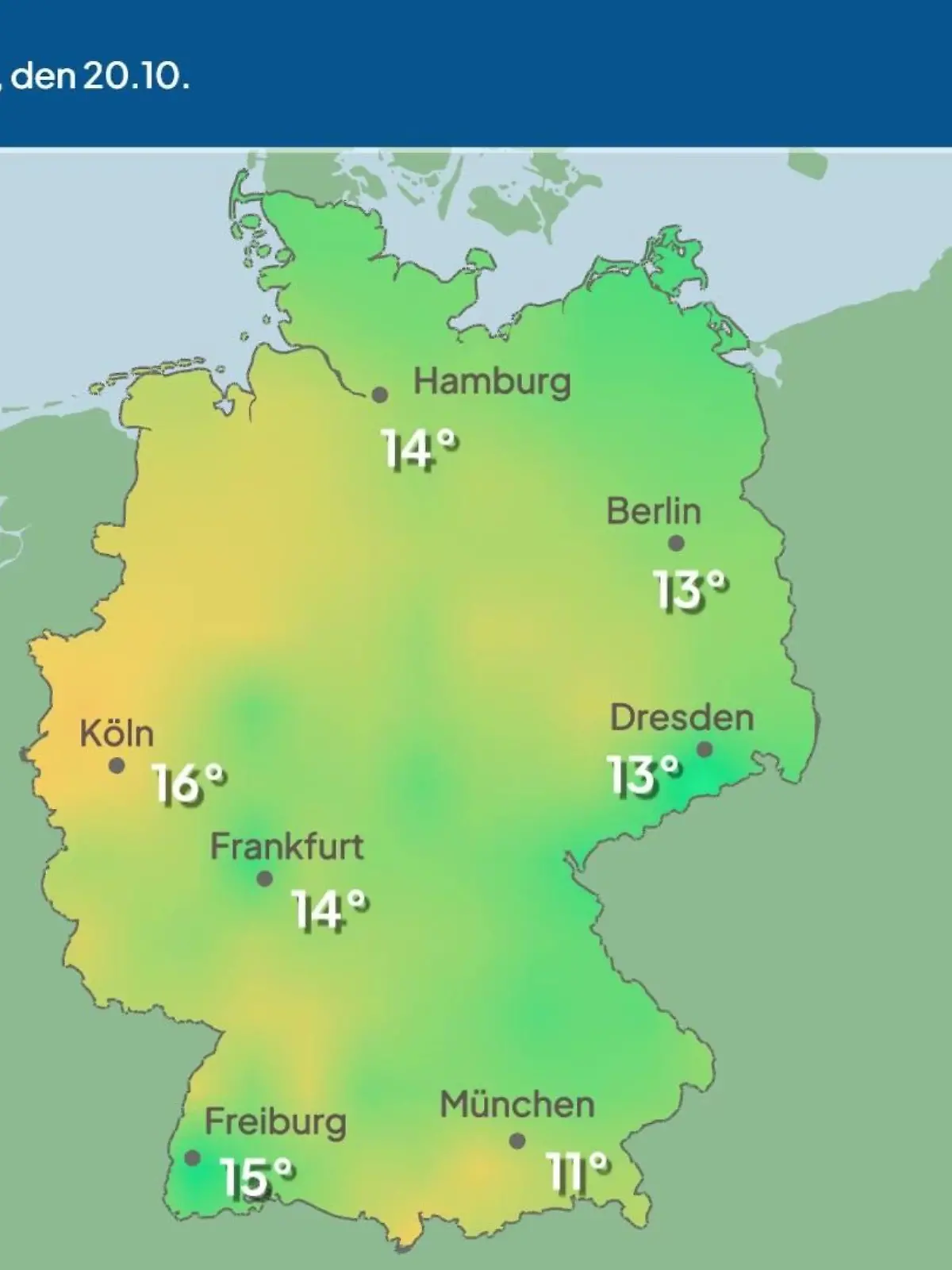 Bild zu: "Im Video: Temperatur-Vorhersage"
