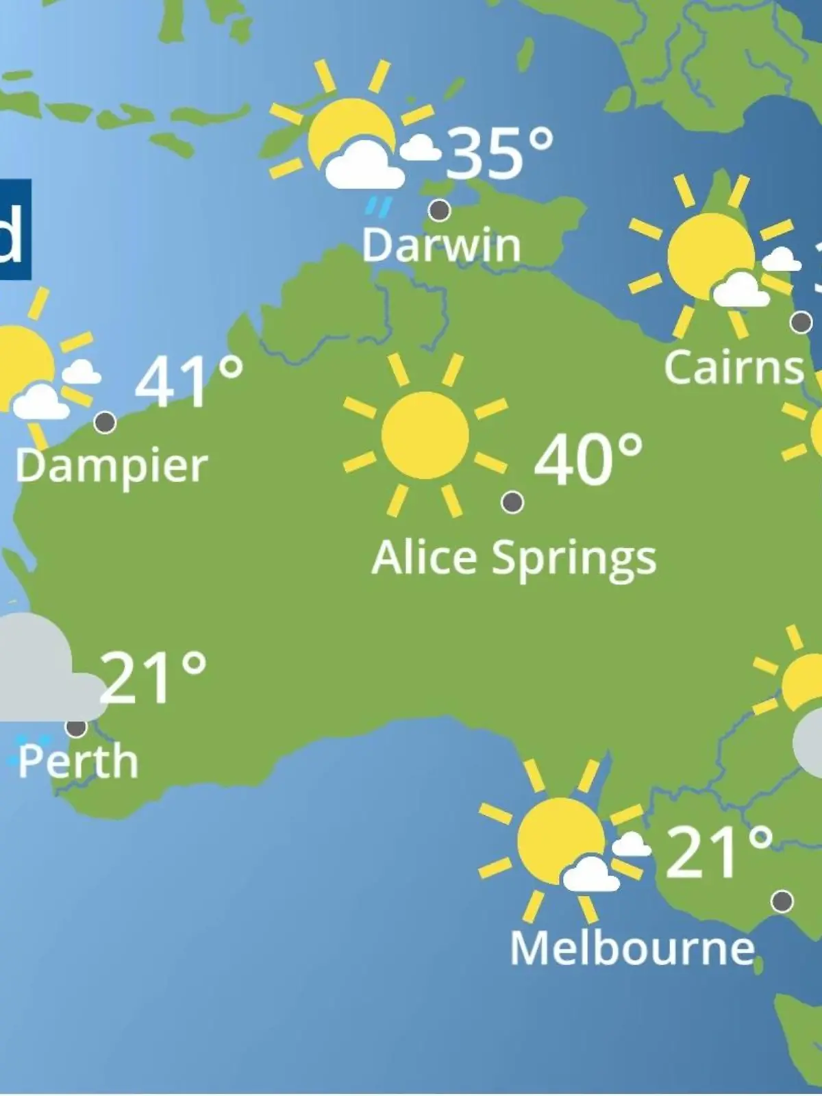 Bild zu: "Australien: Wie wird das Wetter?"