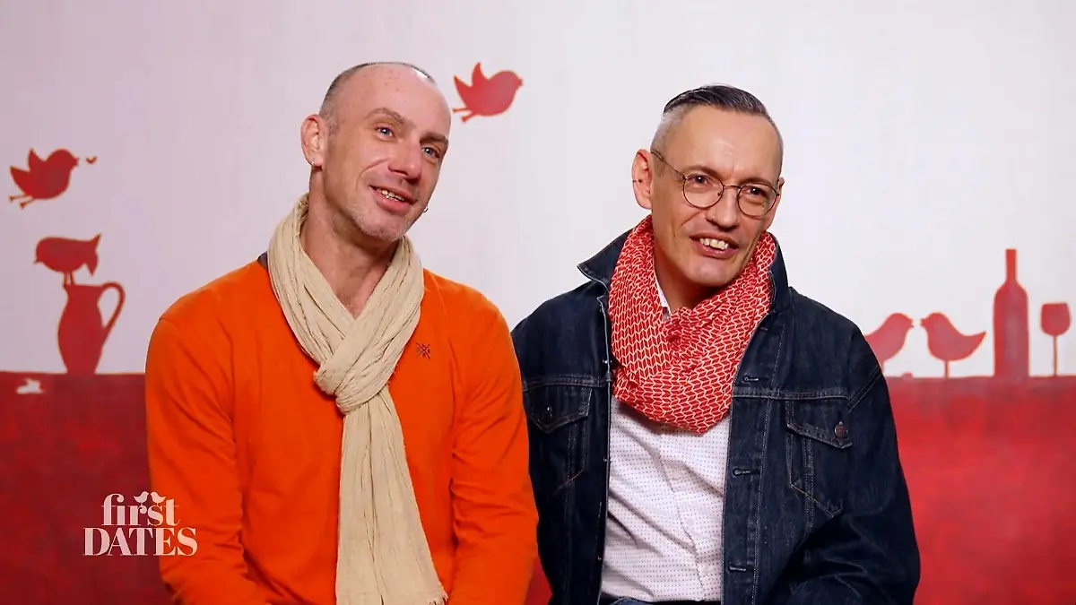 Oliver und Gerhard sagen beide „Ja, ich will“ zum Wiedersehen Liebe liegt in der Luft